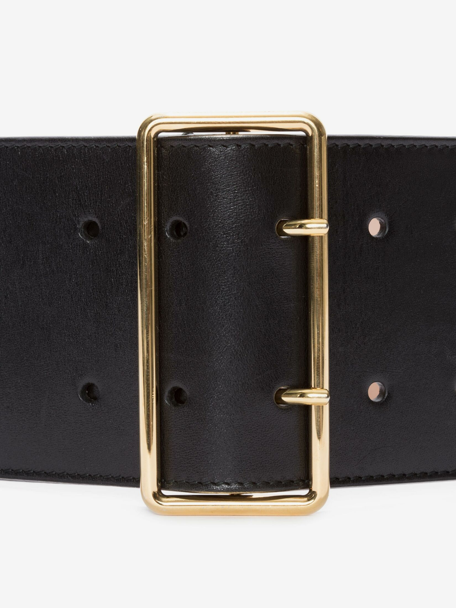  Thắt Lưng Alexander McQueen Nữ Military Belt Black 