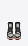  Giày Nam Saint Laurent SL24 Mid Top 'Optic White' 