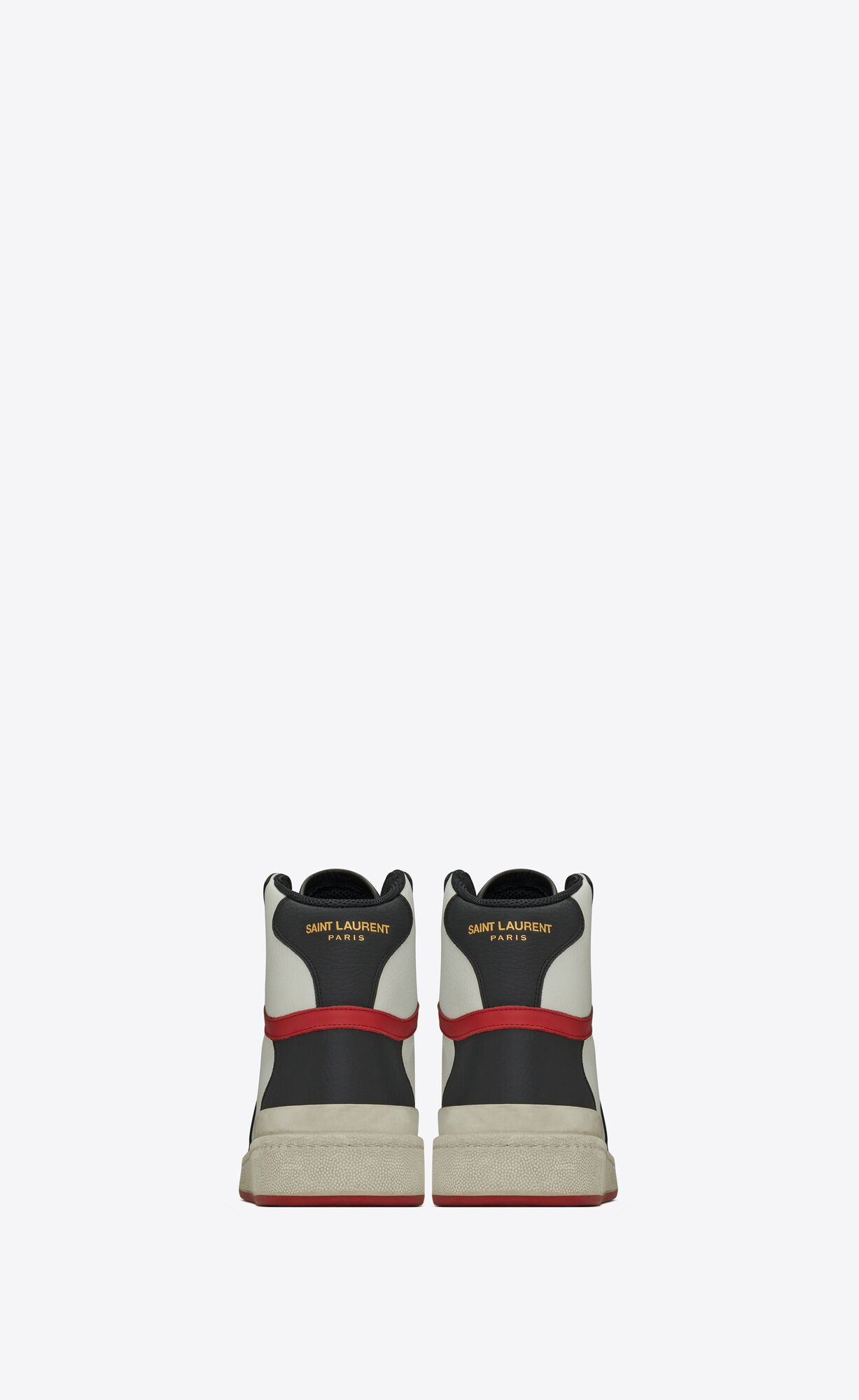  Giày Nam Saint Laurent SL24 Mid Top 'Optic White' 