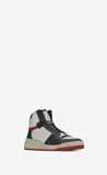  Giày Nam Saint Laurent SL24 Mid Top 'Optic White' 