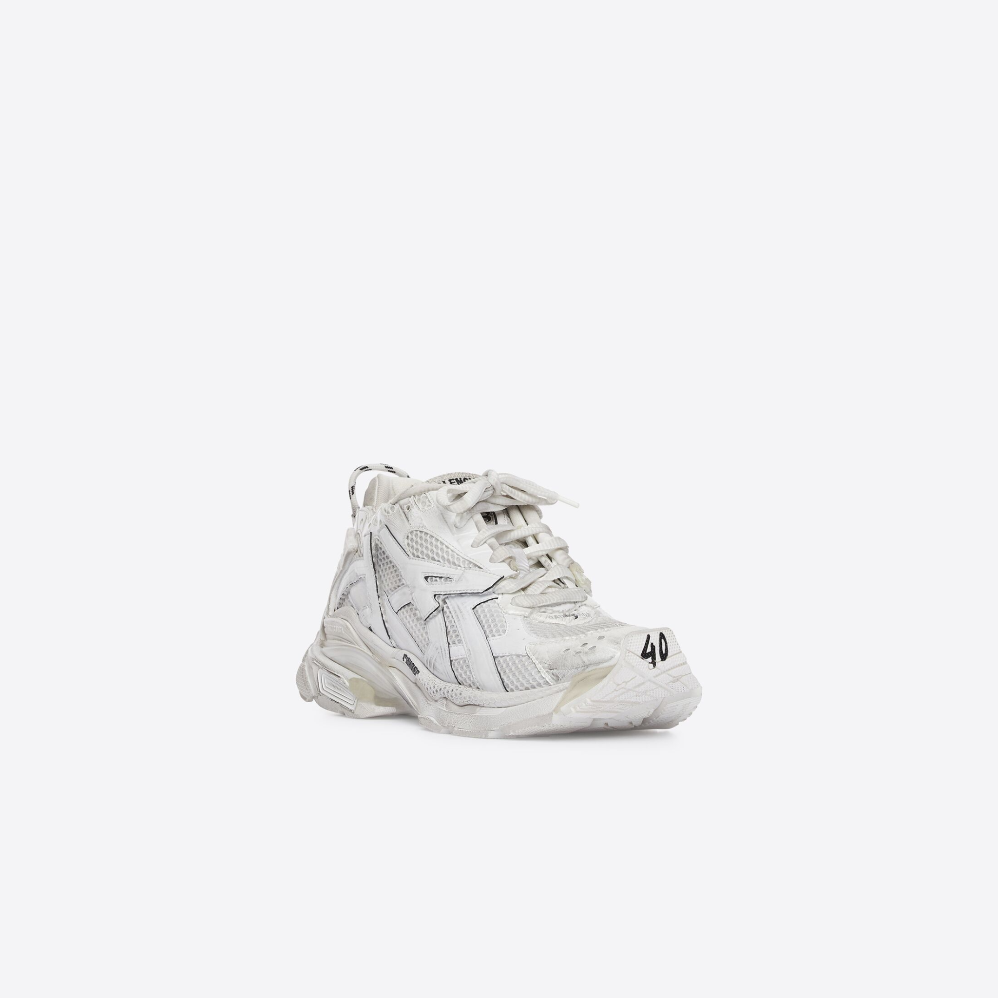  Giày Balenciaga Runner Trainers 'White' 