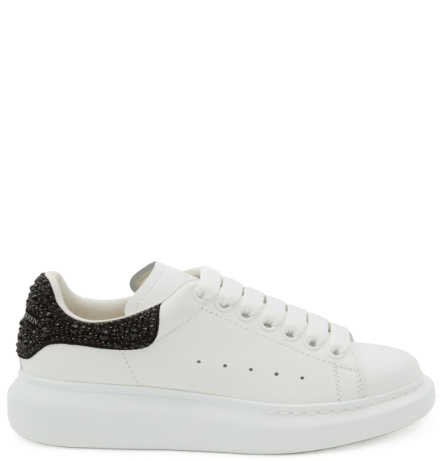 Giày Nữ Alexander McQueen Oversized 'White' 