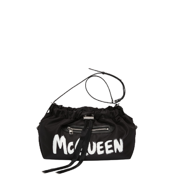  Túi Nữ Alexander McQueen The Bundle 'Black White' 
