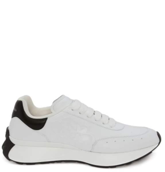  Giày Nữ Alexander McQueen Sprint Runner 'White' 