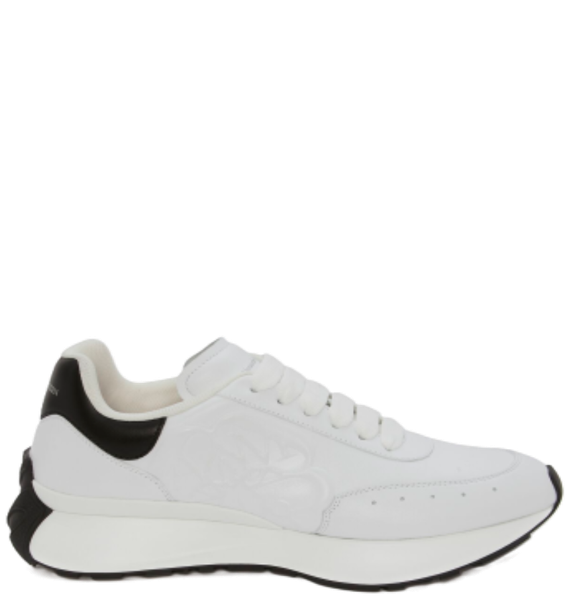  Giày Nam Alexander McQueen Sprint Runner 'White' 