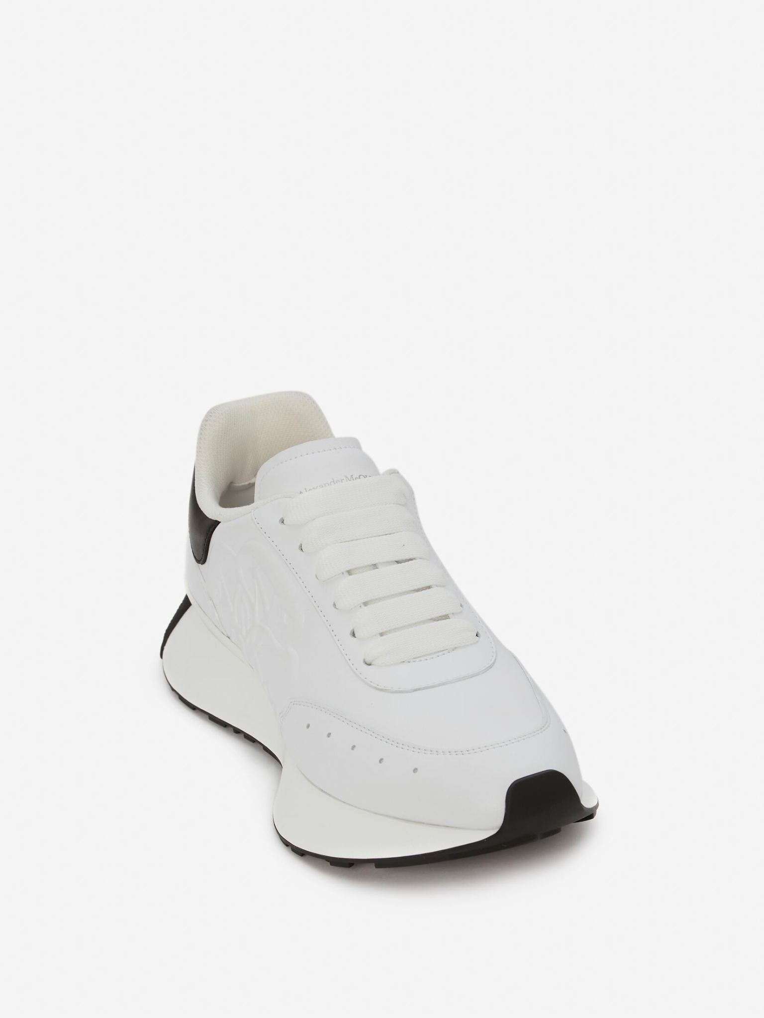  Giày Nam Alexander McQueen Sprint Runner 'White' 
