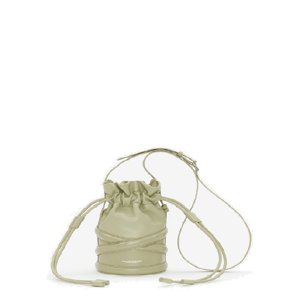  Túi Nữ Alexander McQueen The Soft Curve in Sage 