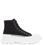  Giày Nữ Alexander McQueen Tread Slick 'Black' 