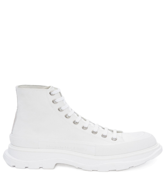  Giày Nữ Alexander McQueen Tread Slick 'White' 