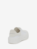  Giày Nữ Alexander McQueen Deck Lace Up Plimsoll 'White' 