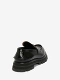  Giày Nam Alexander McQueen Seal Logo Loafer 'Black Silver' 