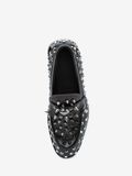  Giày Nam Alexander McQueen Silver Stud Loafer 'Black Silver' 
