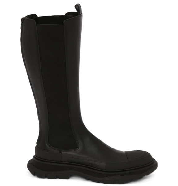  Giày Nữ Alexander McQueen Tread Slick 'Black' 
