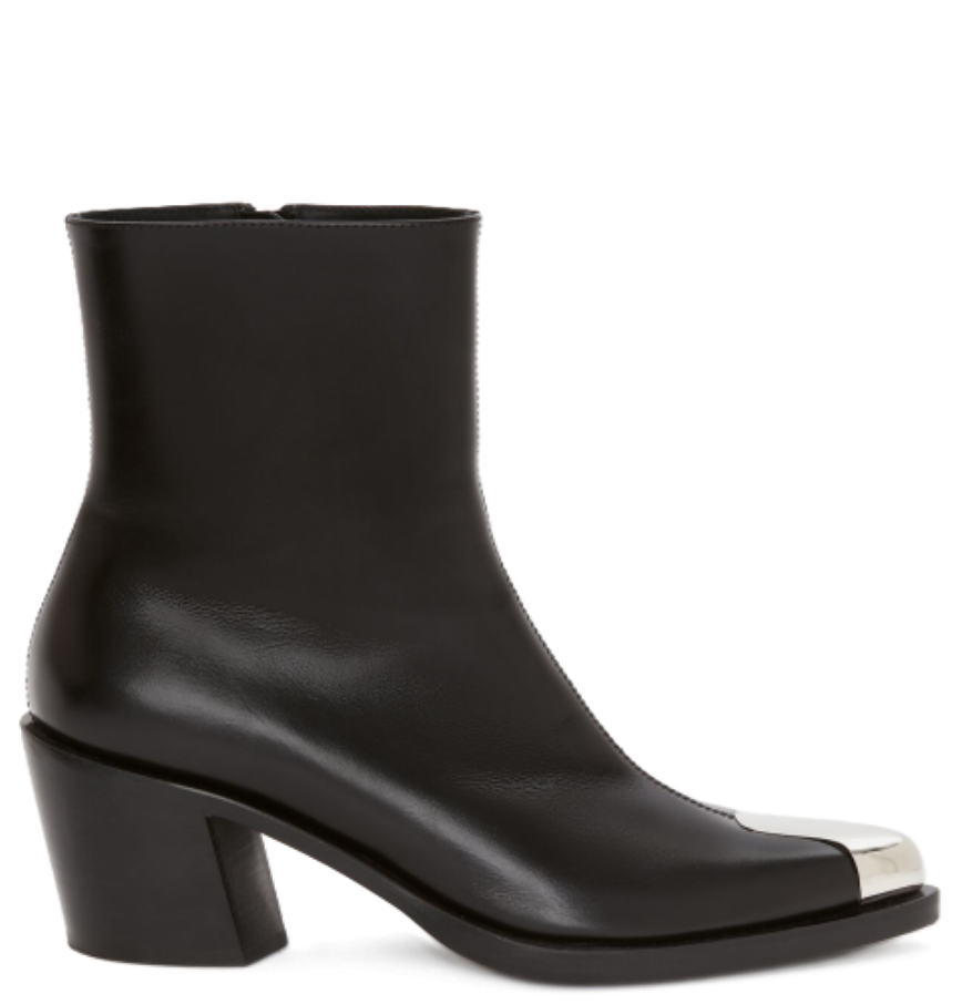  Giày Nữ Alexander McQueen Punk 'Black' 