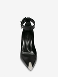  Giày Nữ Alexander McQueen Punk Ankle 'Black' 