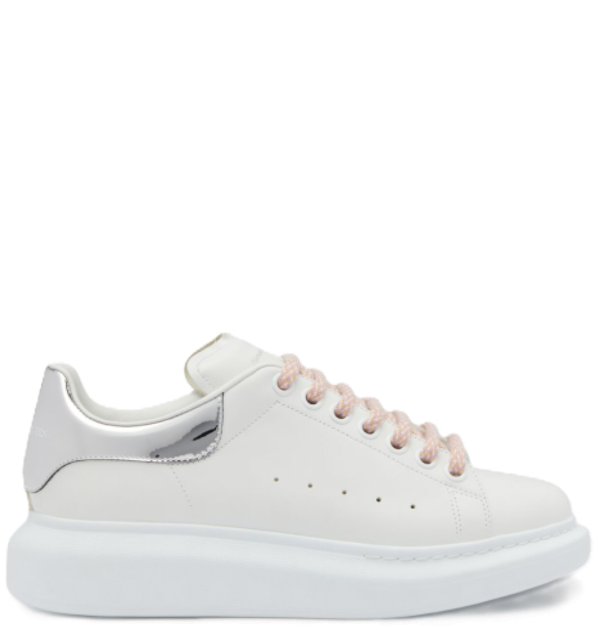  Giày Nữ Alexander McQueen Oversized 'White' 