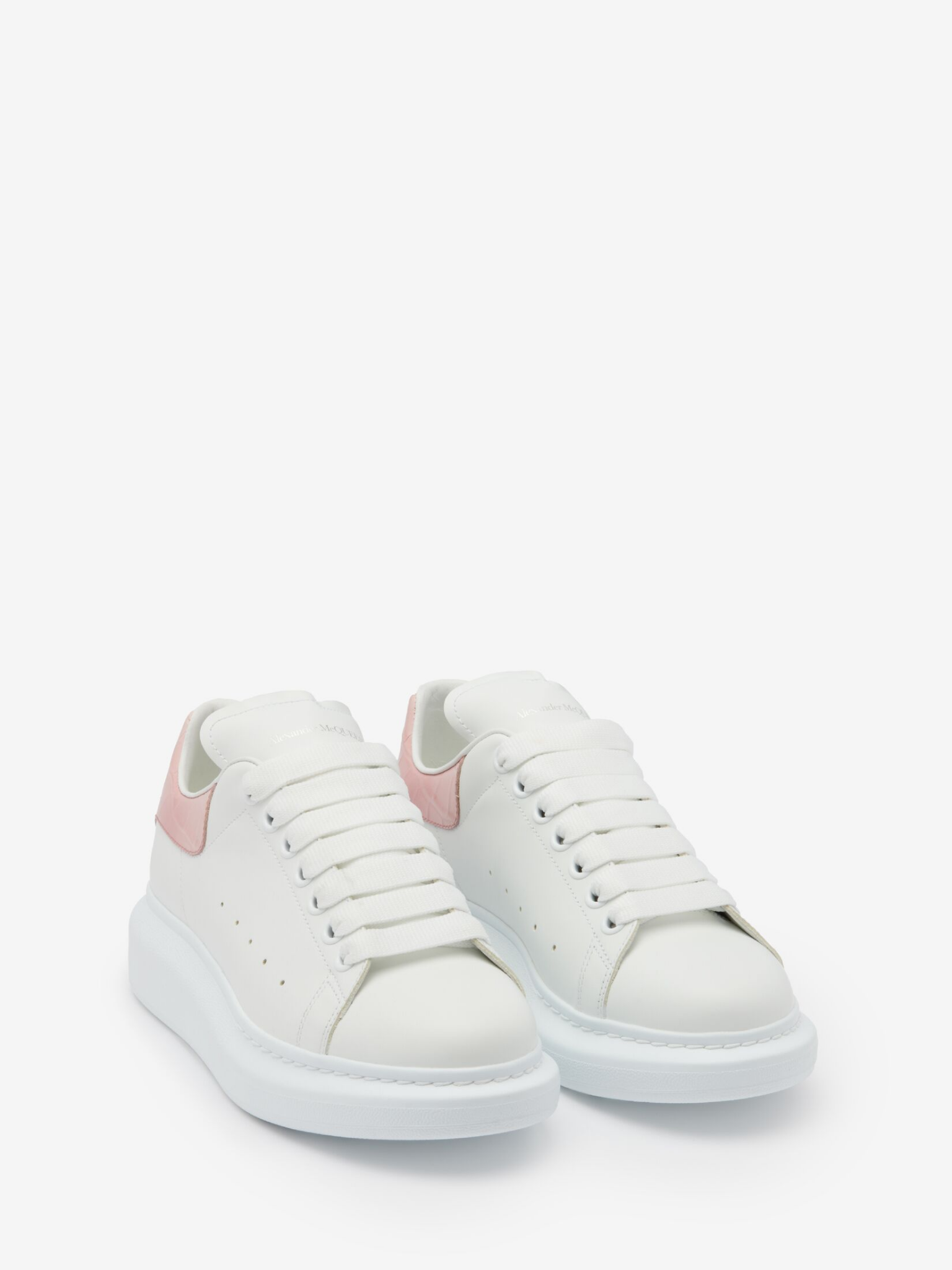  Giày Nữ Alexander McQueen Oversized 'White' 