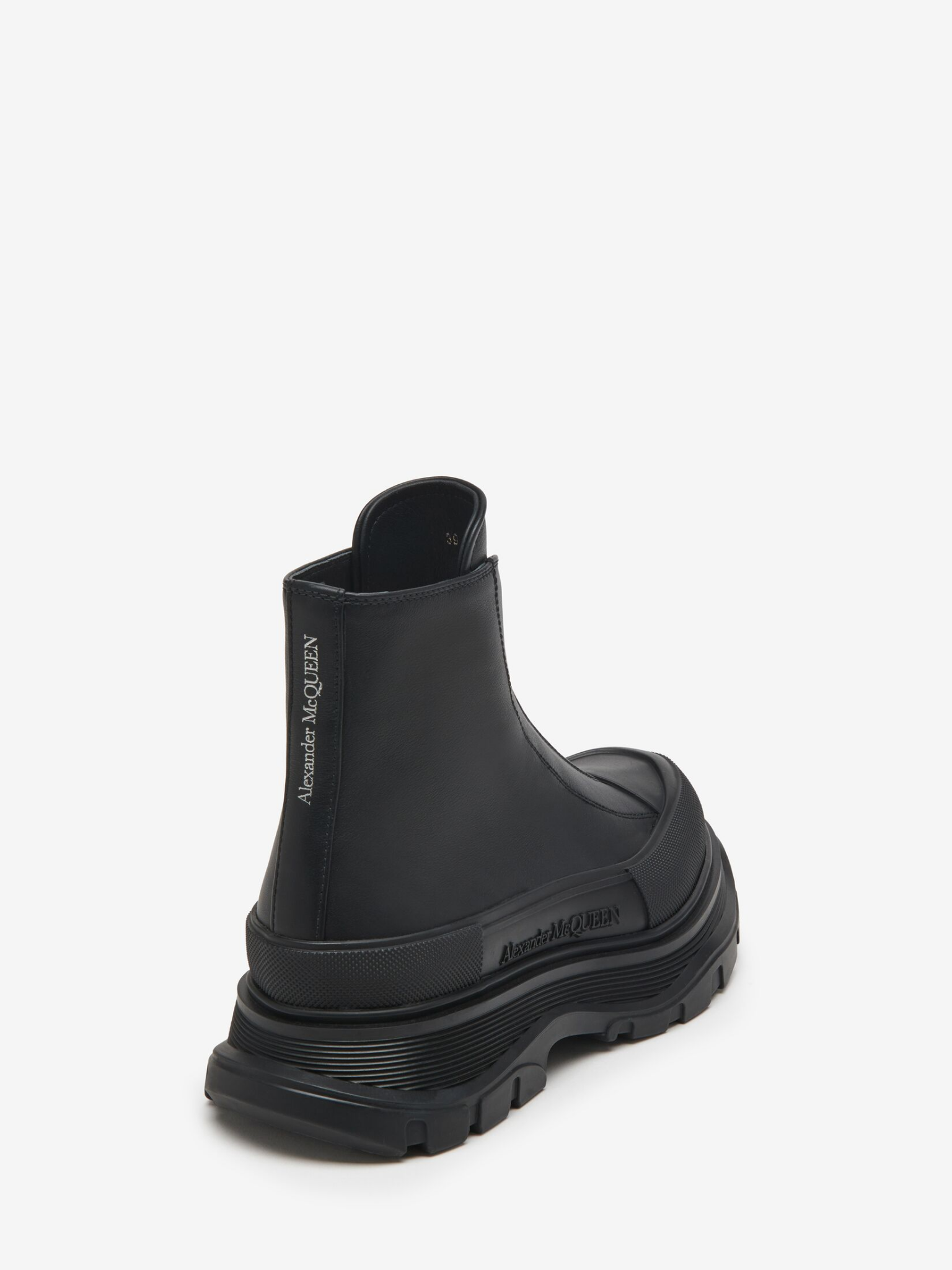  Giày Nữ Alexander McQueen Tread Slick 'Black' 