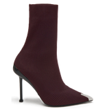  Giày Nữ Alexander McQueen Slash Knit 'Nightshade' 