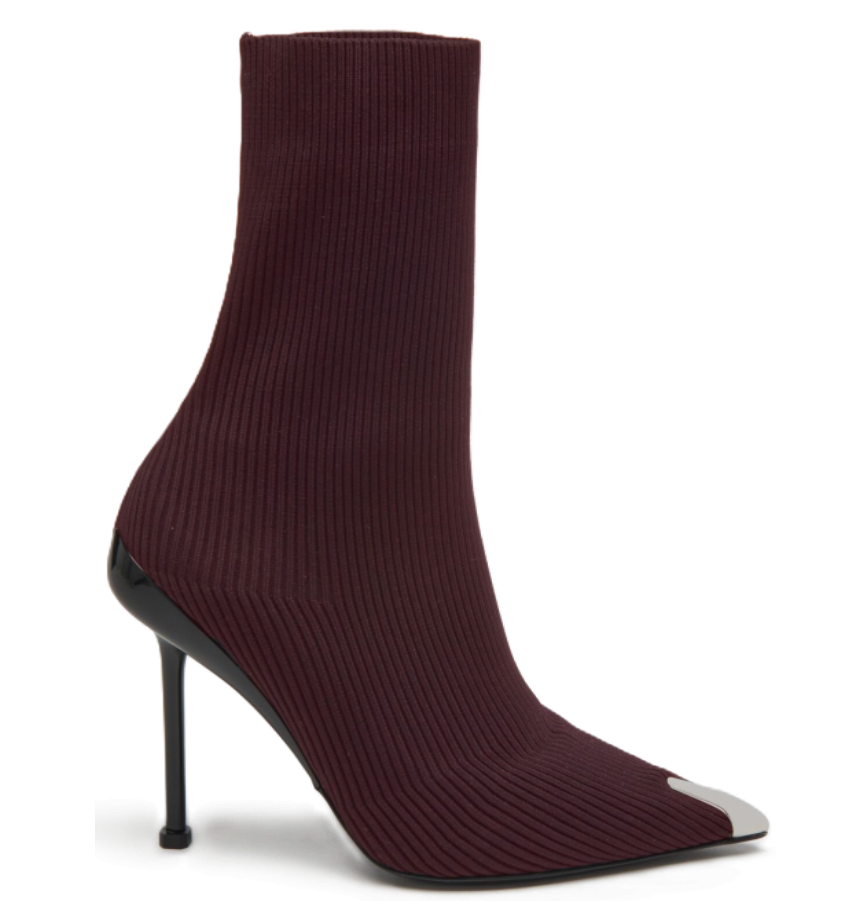  Giày Nữ Alexander McQueen Slash Knit 'Nightshade' 