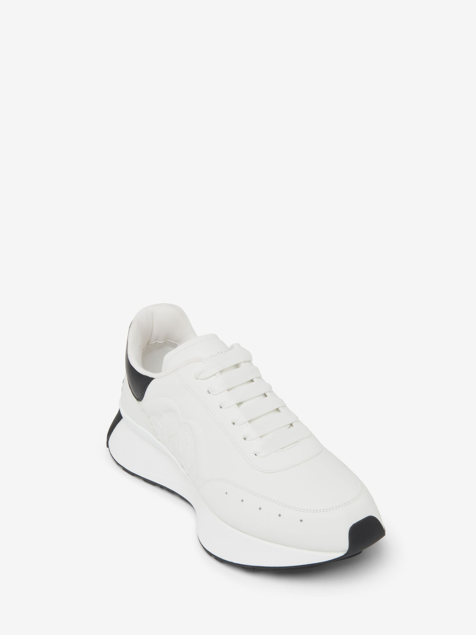  Giày Nam Alexander McQueen Sprint Runner 'White' 
