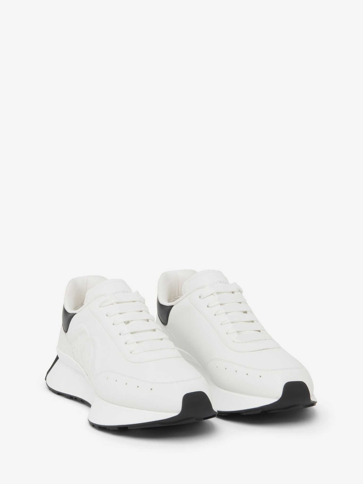  Giày Nam Alexander McQueen Sprint Runner 'White' 