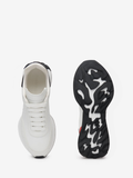  Giày Nam Alexander McQueen Sprint Runner 'White' 
