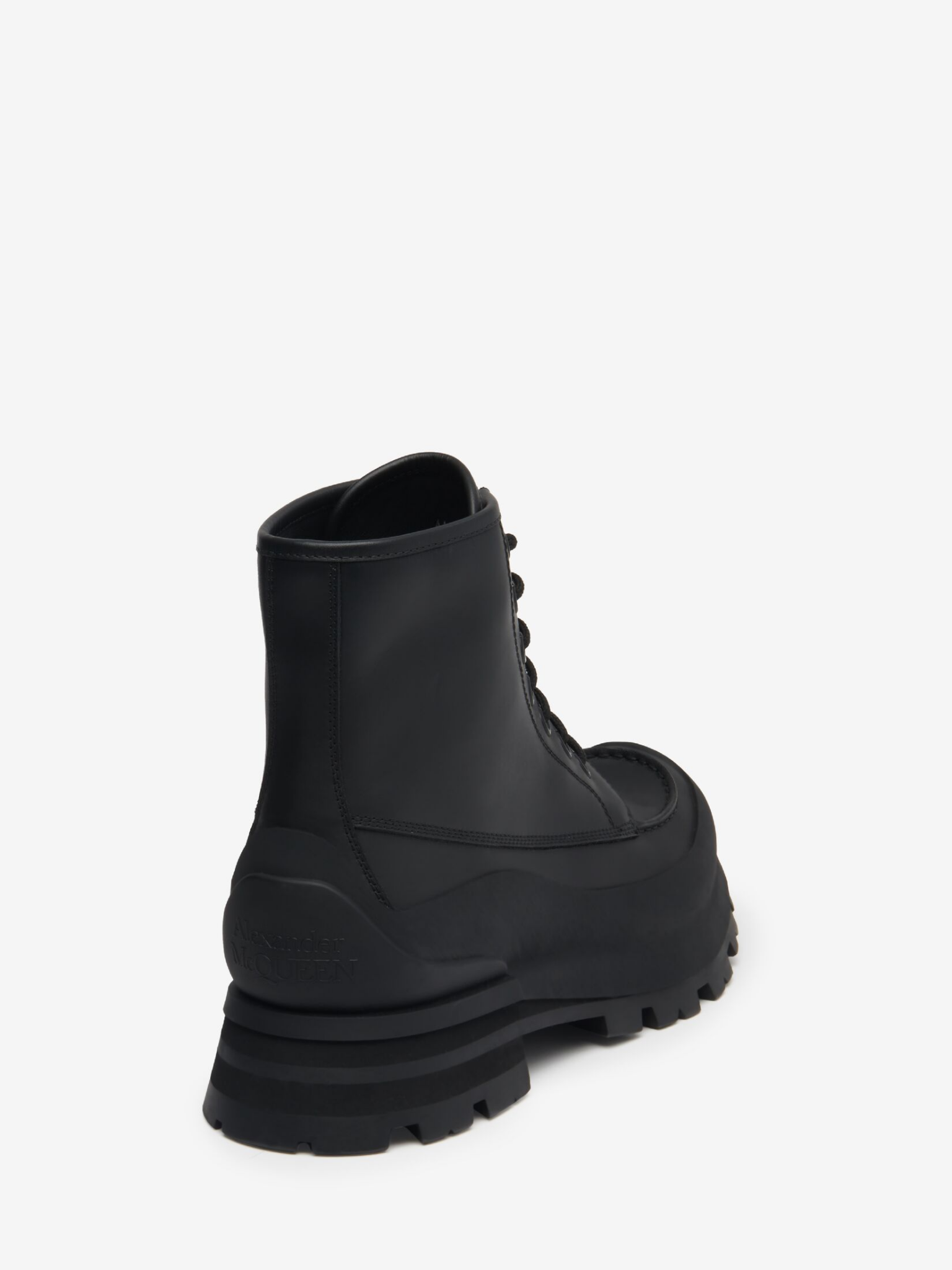 Giày Nam Alexander McQueen Wander Lace Up 'Black' 