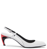  Giày Nữ Alexander McQueen Armadillo Slingback 'Black' 