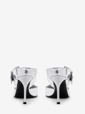  Giày Nữ Alexander McQueen Punk Buckle 'Silver' 