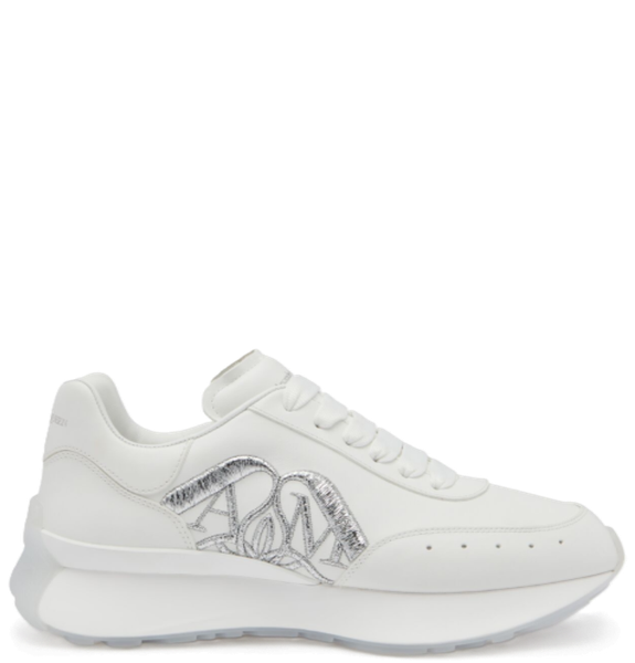  Giày Nữ Alexander McQueen Sprint Runner 'White' 