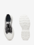  Giày Nam Alexander McQueen Tread Slick Lace Up 'White' 