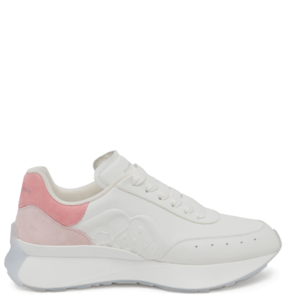  Giày Nữ Alexander McQueen Sprint Runner 'White' 