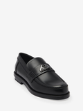  Giày Nữ Alexander McQueen Seal Loafer 'Black' 