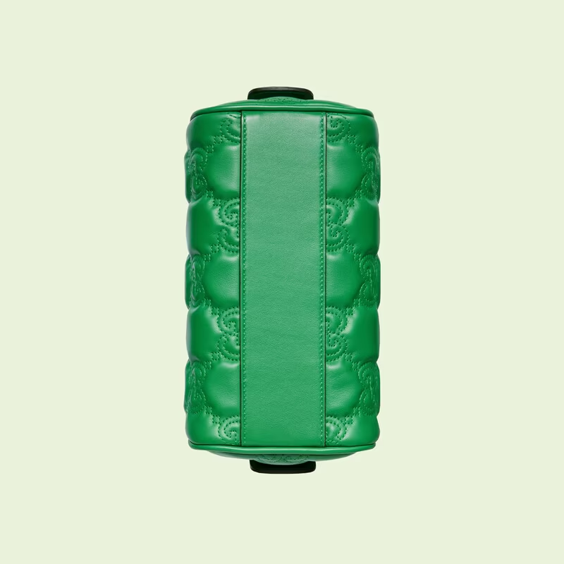  Túi Nữ Gucci GG Matelassé Leather Top Handle Bag 'Green' 