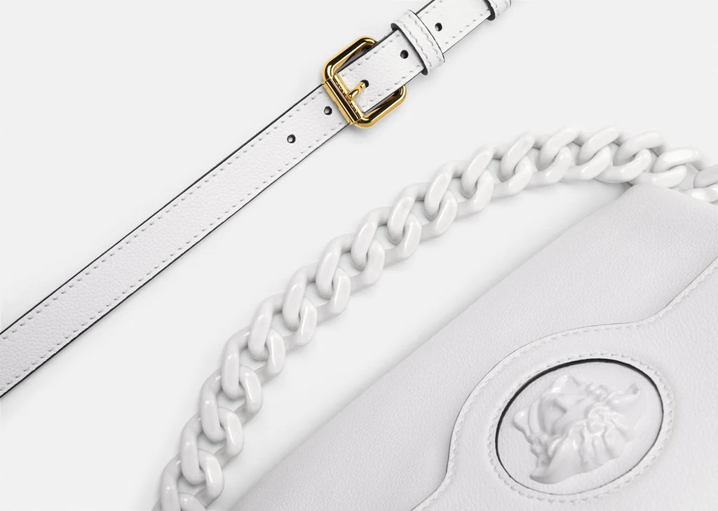  Túi Nữ Versace La Medusa Medium 'White' 