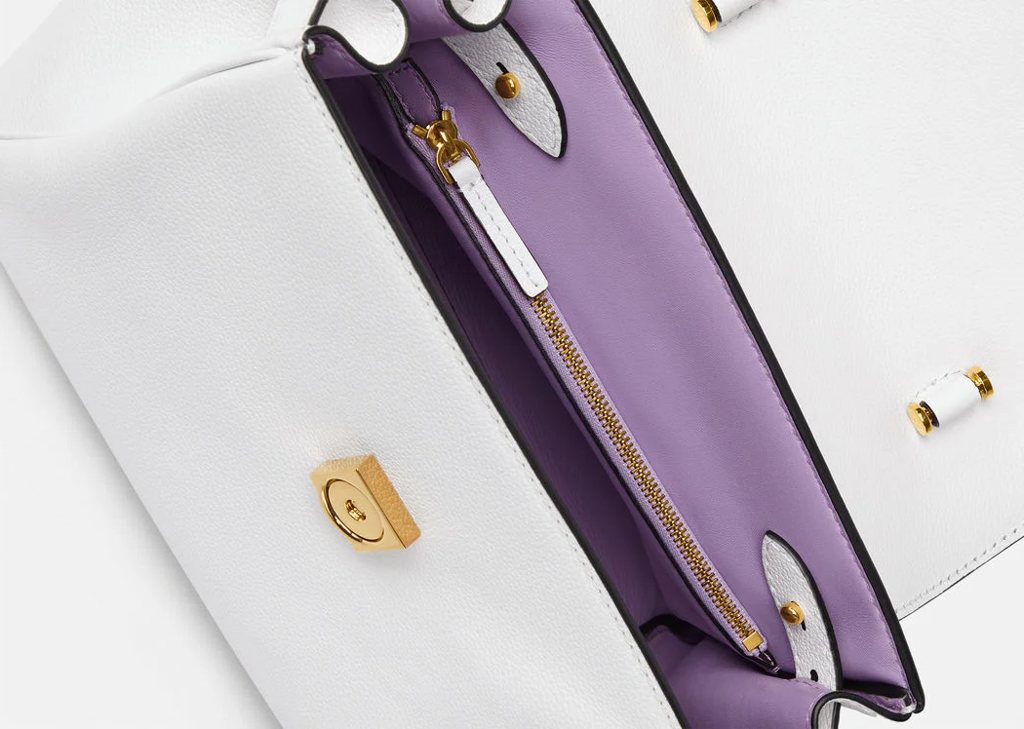  Túi Nữ Versace La Medusa Medium 'White' 