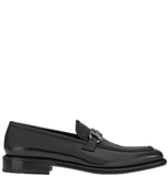  Giày Salvatore Ferragamo Nam Loafer With Gancini Buckle Ornament Calf Leather 'Black' 