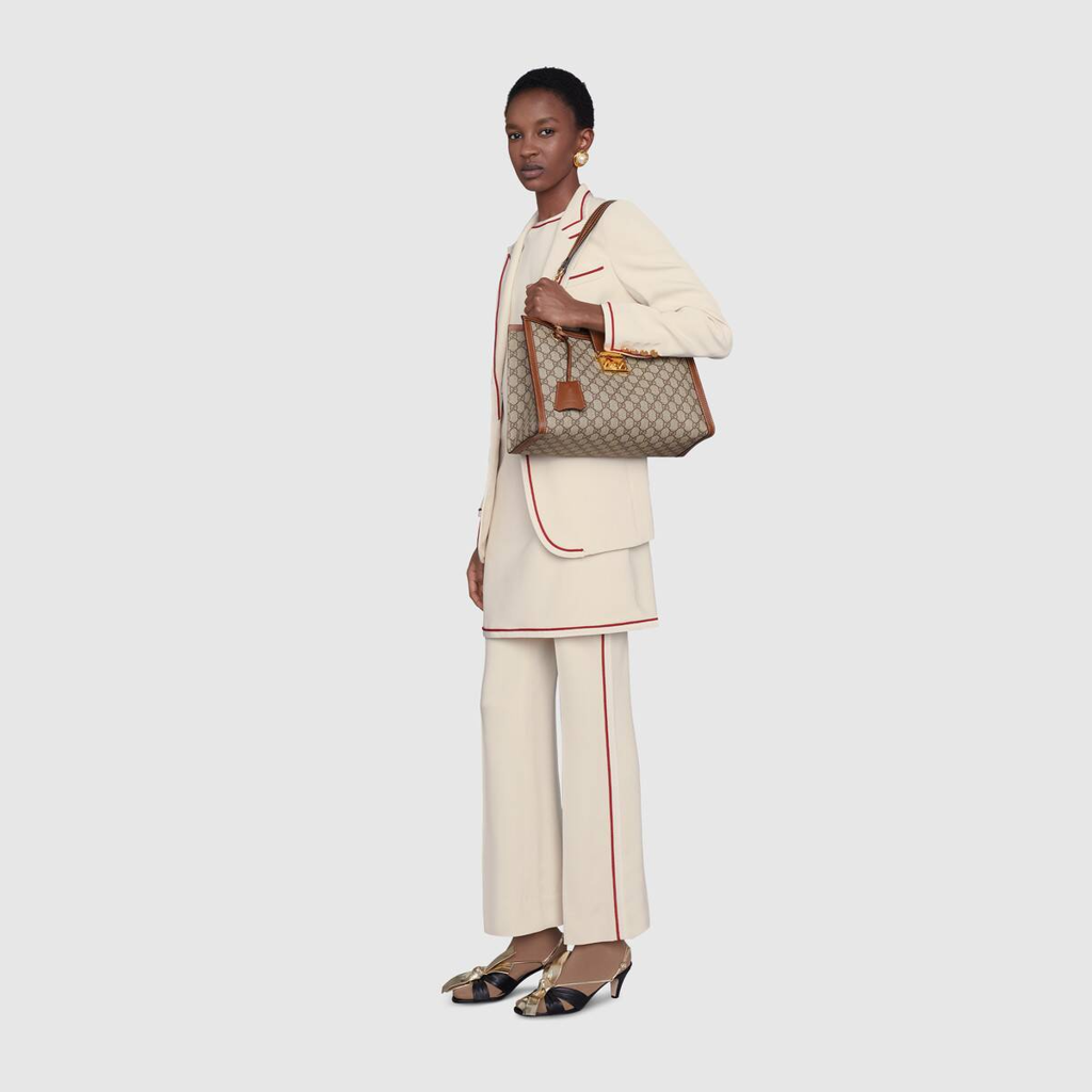  Túi Nữ Gucci Padlock Medium GG Shoulder Bag 'Beige' 