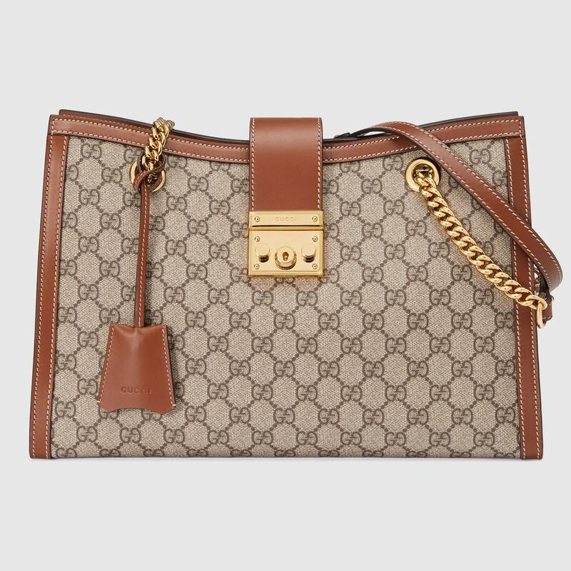  Túi Nữ Gucci Padlock Medium GG Shoulder Bag 'Beige' 