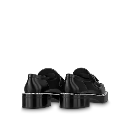  Giày Nữ Louis Vuitton Academy Loafers 'Black' 