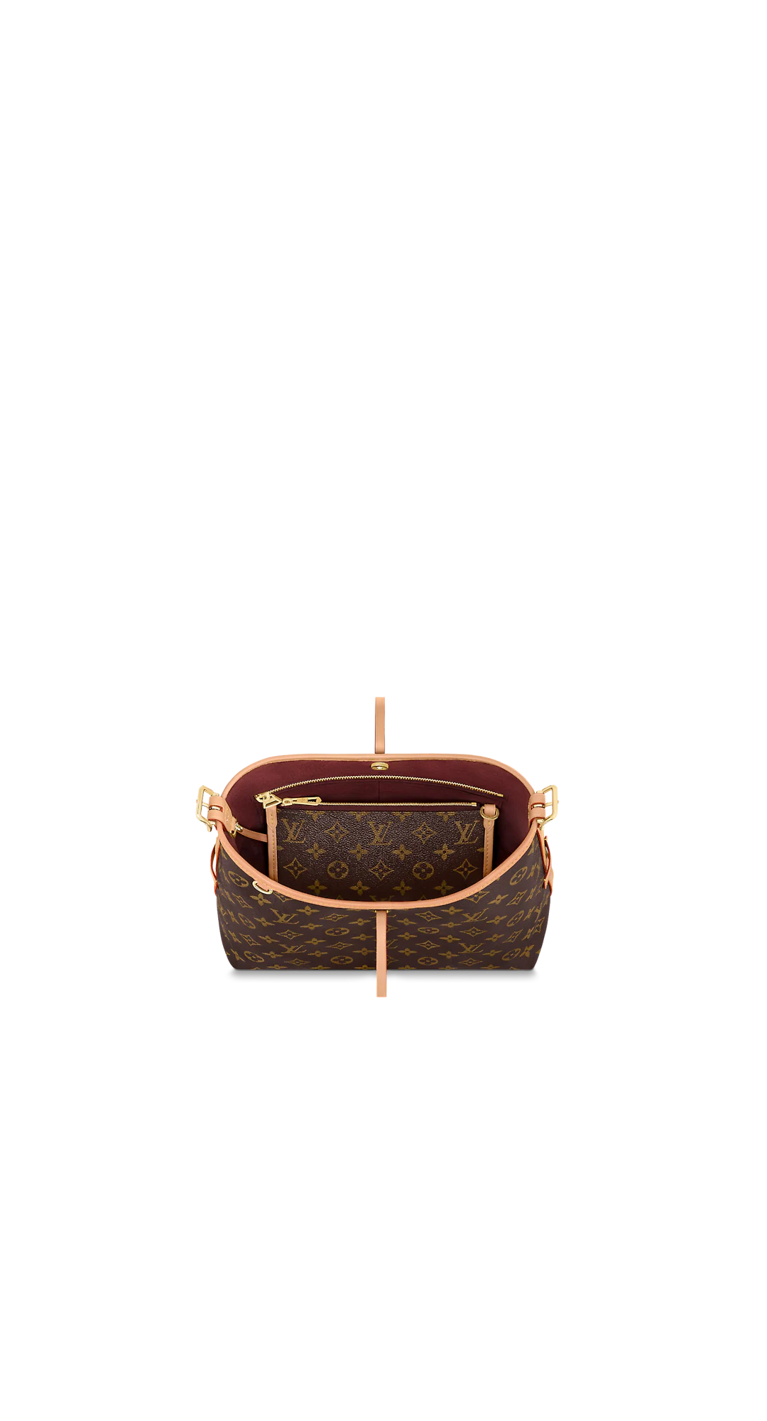  Túi Nữ Louis Vuitton Carryall Pm Bag 'Brown' 