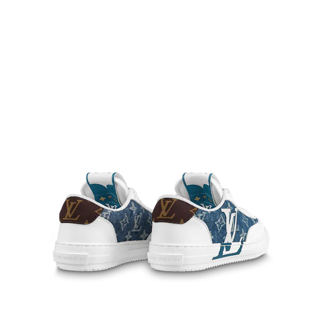  Giày Nữ Louis Vuitton Charlie Trainers 'Blue' 