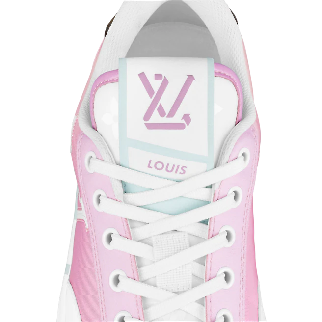  Giày Nữ Louis Vuitton Charlie Trainers Rose Clair 'Pink' 