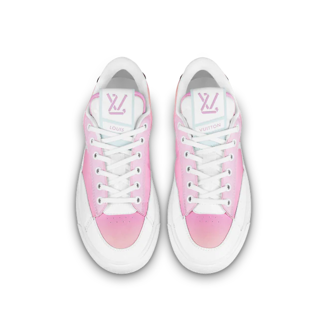  Giày Nữ Louis Vuitton Charlie Trainers Rose Clair 'Pink' 