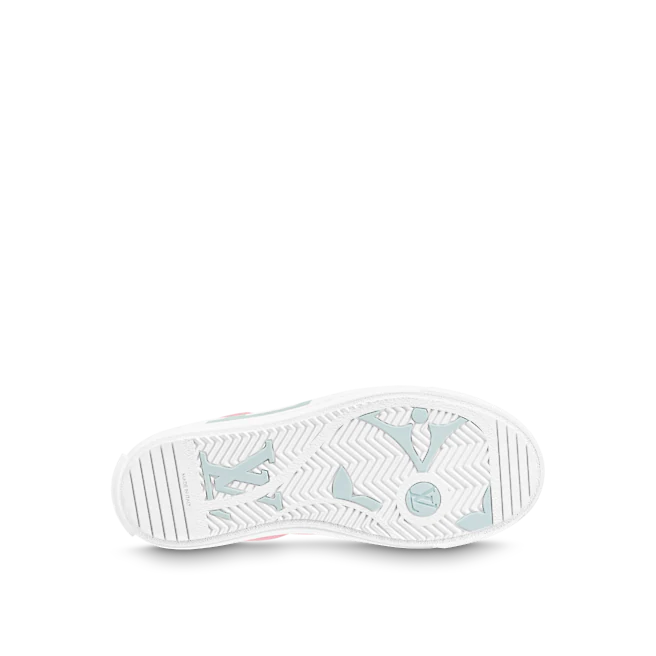  Giày Nữ Louis Vuitton Charlie Trainers Rose Clair 'Pink' 