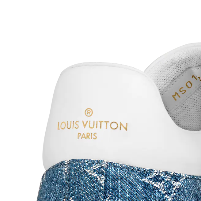  Giày Nam Louis Vuitton Luxembourg Trainers Monogram 'Navy Blue' 