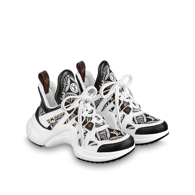 Giày Nữ Louis Vuitton Lv Archlight Trainers 'Grey' 