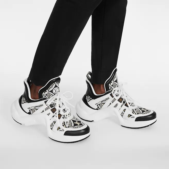  Giày Nữ Louis Vuitton Lv Archlight Trainers 'Grey' 
