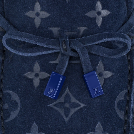  Giày Nam Louis Vuitton Lv Driver Moccasin 'Navy Blue' 